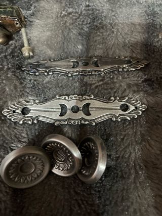 Tiradores antiguos de bronce para armarios!!!