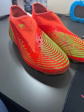 Botas de fútbol Adidas Predator Naranja talla 41