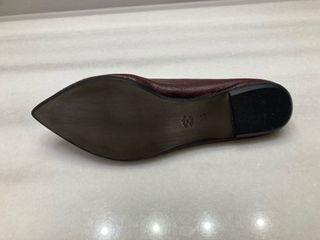 Zapatos planos Lilimill, granates, hechos en Itali