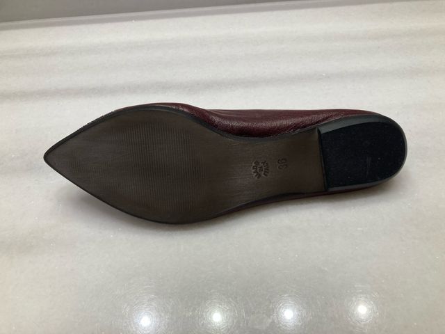 Zapatos planos Lilimill, granates, hechos en Itali