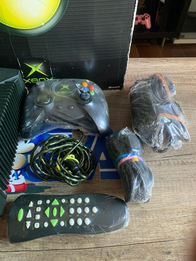 Xbox classic nera con scatola