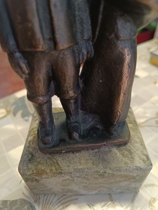 Figura Bronce Los Emigrantes firmado alecc olson