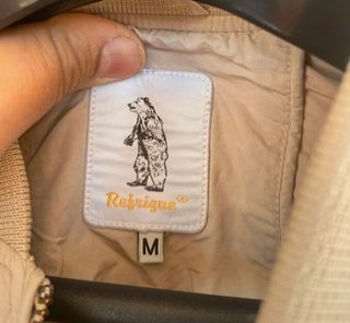 Giubbino donna Refrigue beige taglia M ottime cond