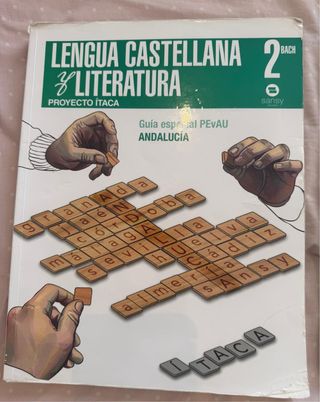 Libro de lengua 2 de bachillerato proyecto Itaca