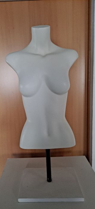 Maniquí Busto Mujer Blanco