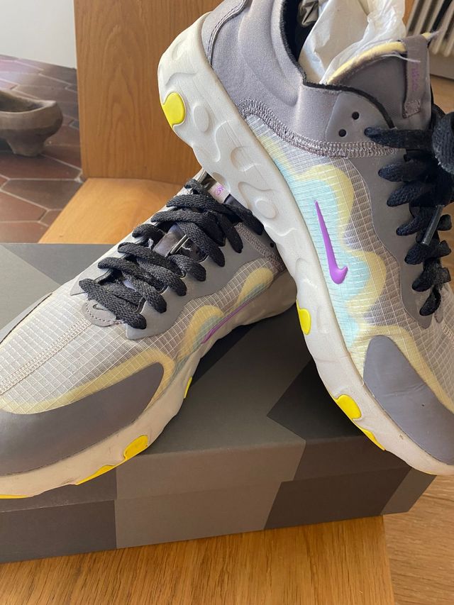 Zapatillas Nike React Vision Gris Multicolor