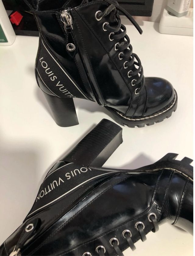 Botas Louis Vuitton Piel Negras