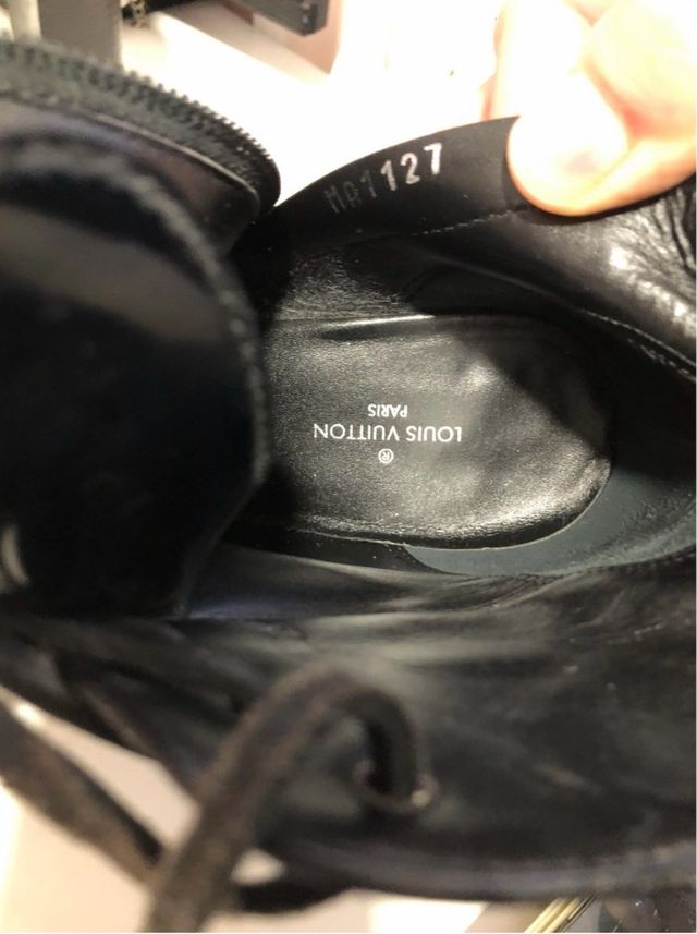 Botas Louis Vuitton Piel Negras