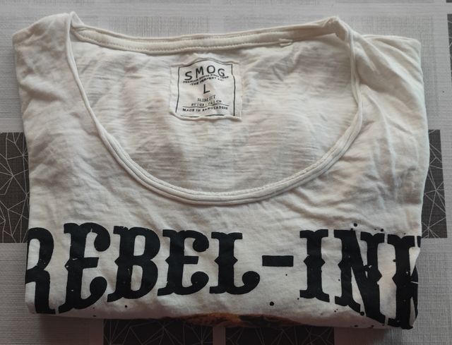 Camiseta Negra Primark
Camiseta Slim fit