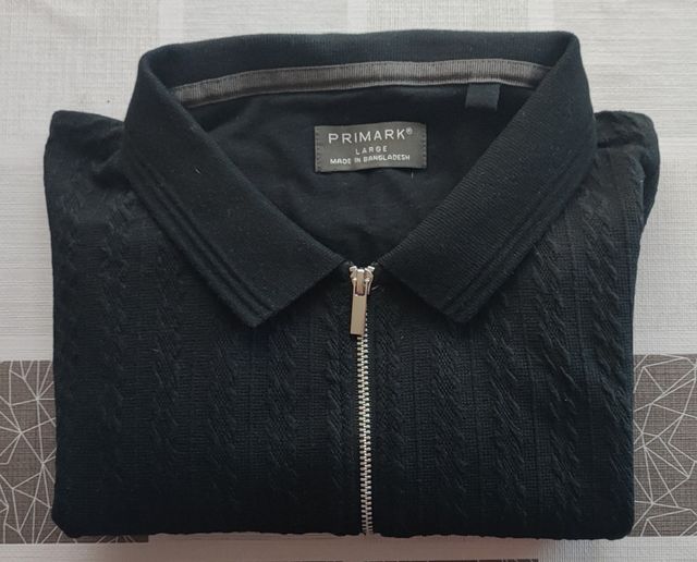 Camiseta Negra Primark
Camiseta Slim fit