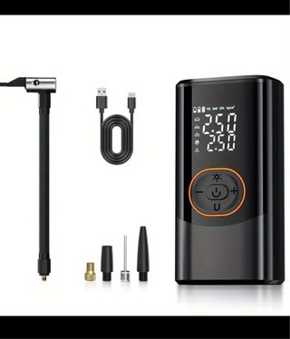 Inflador Portátil Coche/Moto/Bicicleta/Balones