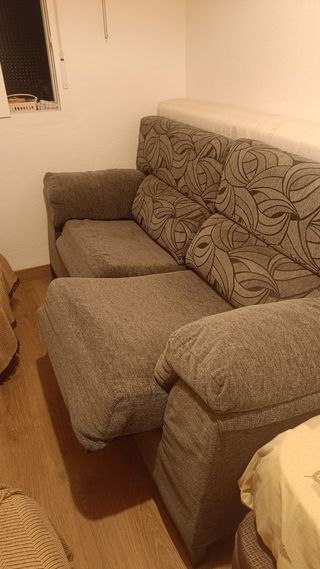 Sofá 2 plazas gris