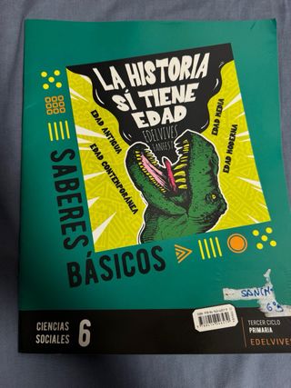 libros Edelvives Ciencias Sociales 6 EP