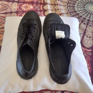 Converse All Star Cuero Negro 42.5. Perfectas!!