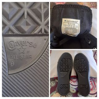 Converse All Star Cuero Negro 42.5. Perfectas!!