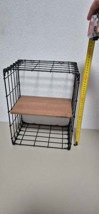 Estantería Metálica con Madera