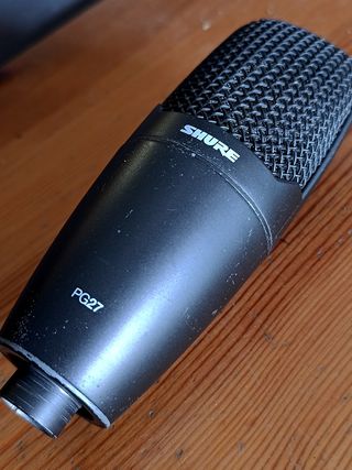 Micrófono Shure PG27 Condensador Negro 