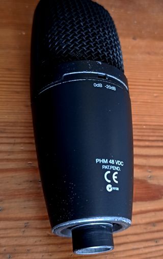 Micrófono Shure PG27 Condensador Negro 