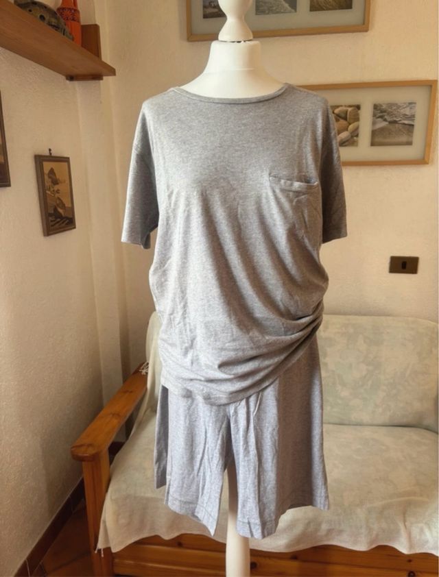 Pigiama Uomo Zara Home Grigio