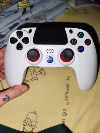 Mando Inalámbrico PS4 Blanco