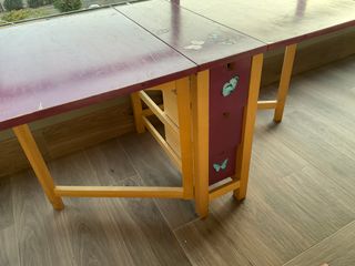 Mesa plegable de madera ikea