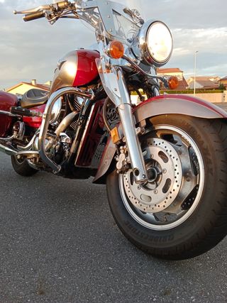 Moto Custom Kawasaki vn 1600 clasic tourer nomad