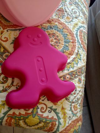 Set Repostería Oso Rosa y Molde Verde