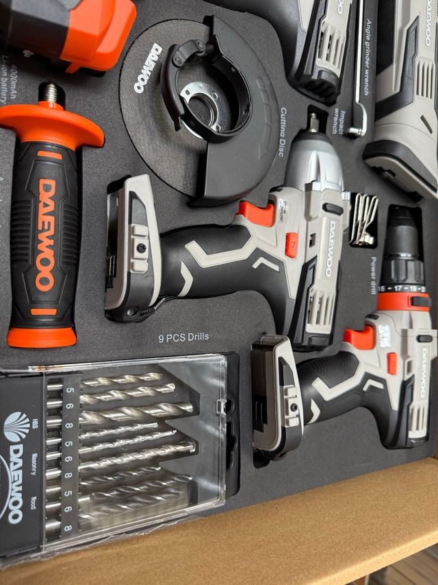 Juego Herramientas Daewoo 4 en 1