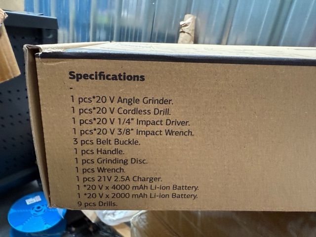 Juego Herramientas Daewoo 4 en 1