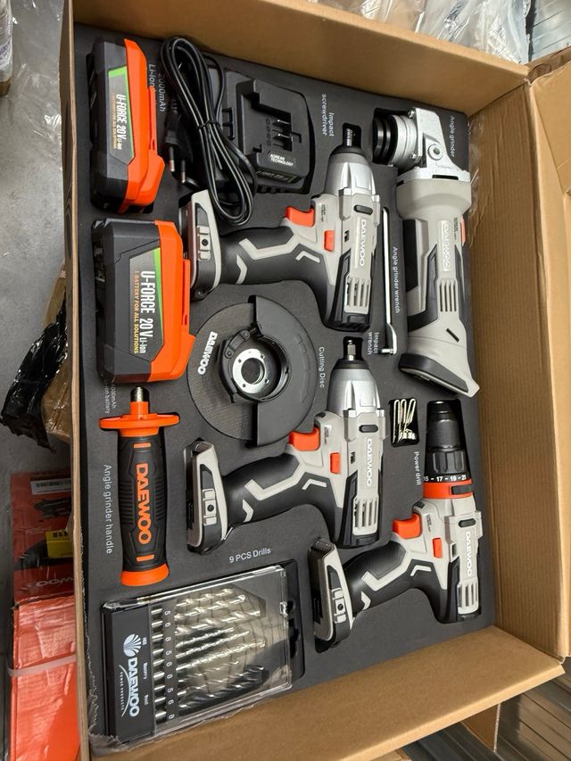 Juego Herramientas Daewoo 4 en 1