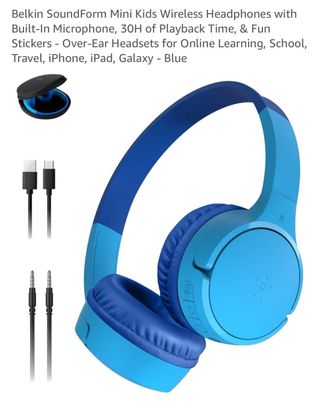 NUEVOS Auriculares Belkin SoundForm Mini Azul