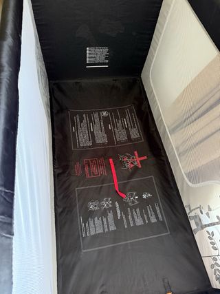 Cuna de viaje portátil