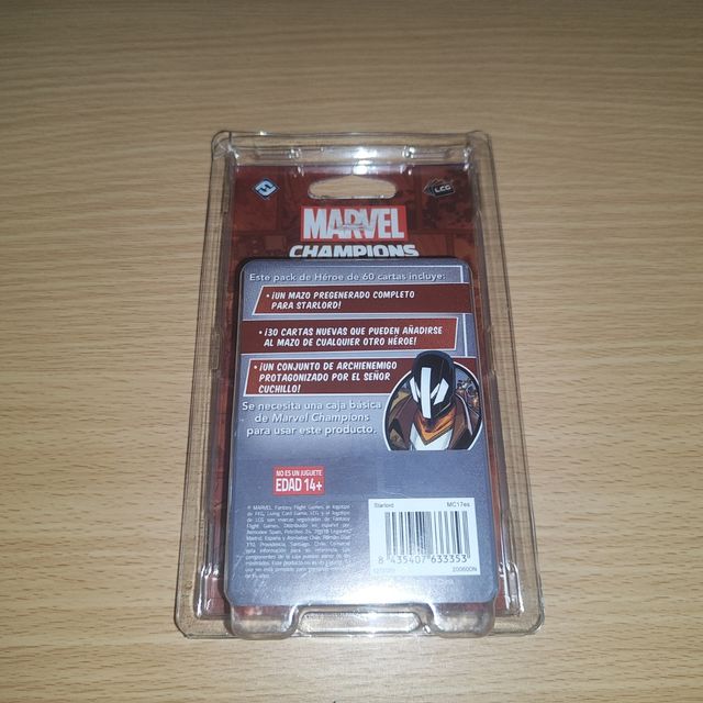 Marvel Champions Mazo Héroe Star-Lord