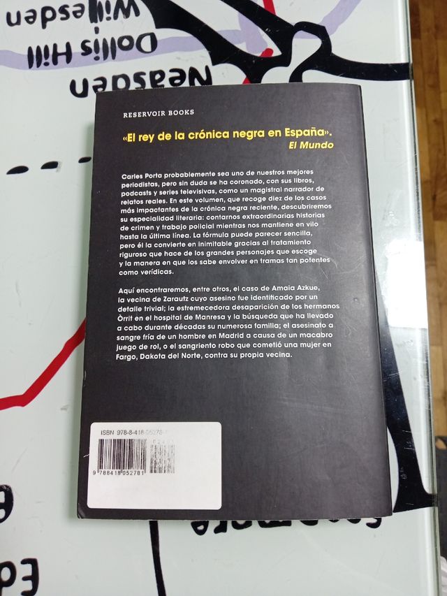 Libro crímenes. Carles porta. 
