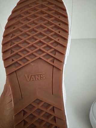 Vans Era Stacked Blancas. usadas una sola vez. 