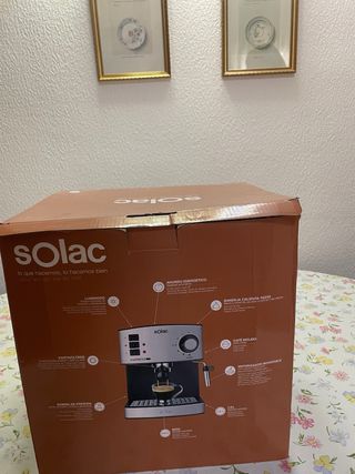 Cafetera Solac Espresso 19 Bar