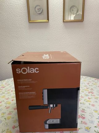Cafetera Solac Espresso 19 Bar