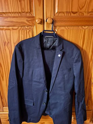 Traje Michel Kross azul