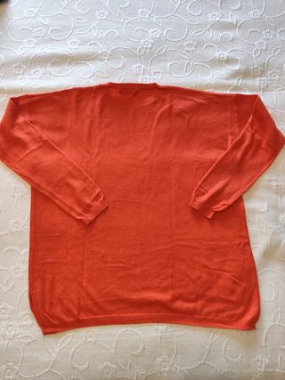Pulôver Laranja Mango Tamanho S
