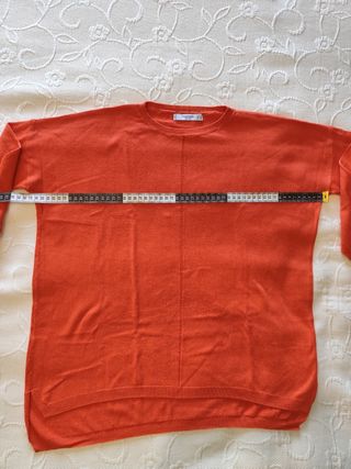Pulôver Laranja Mango Tamanho S