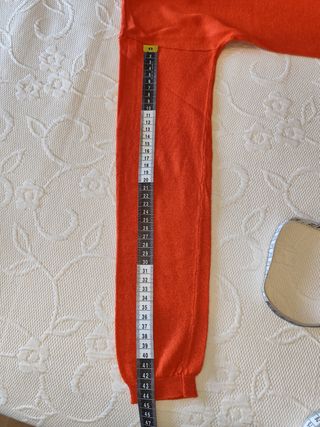 Pulôver Laranja Mango Tamanho S