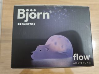 Luce notturna con proiettore