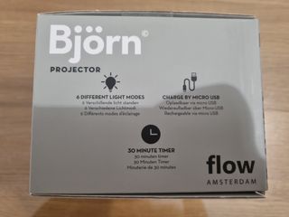 Luce notturna con proiettore