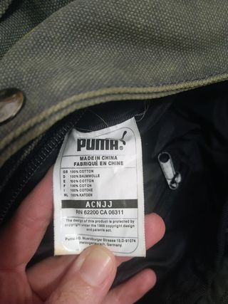Bolso Puma Jamaica Vintage Gris