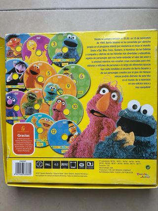 DVDs Barrio Sésamo (12) Infantil Español