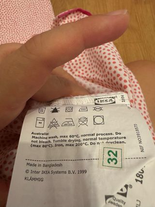 Funda nórdica y funda almohada cuna