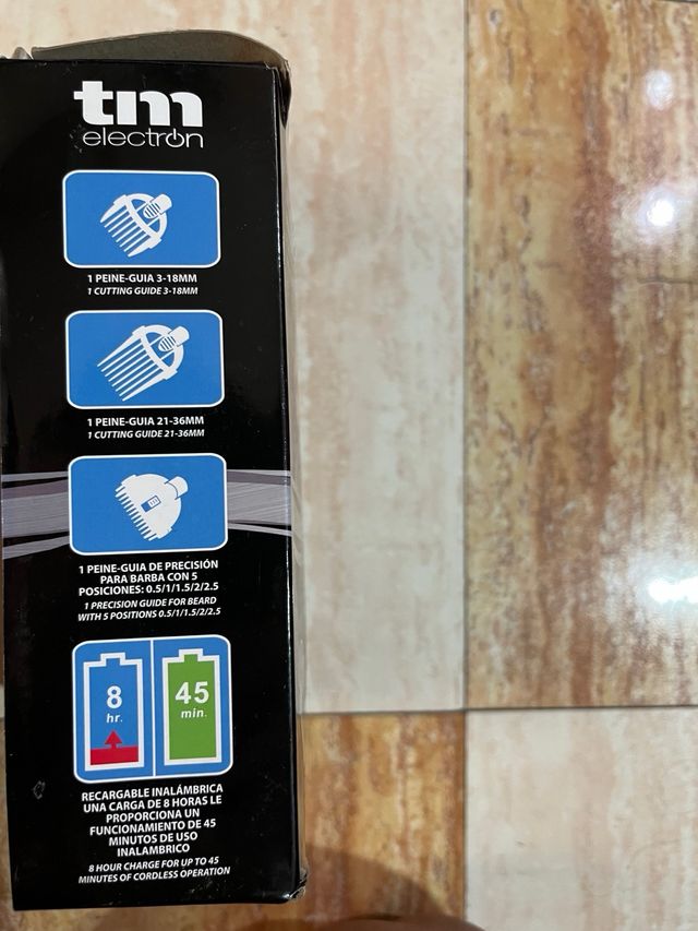 Maquinilla Cortapelo TM Electron TMHC106B