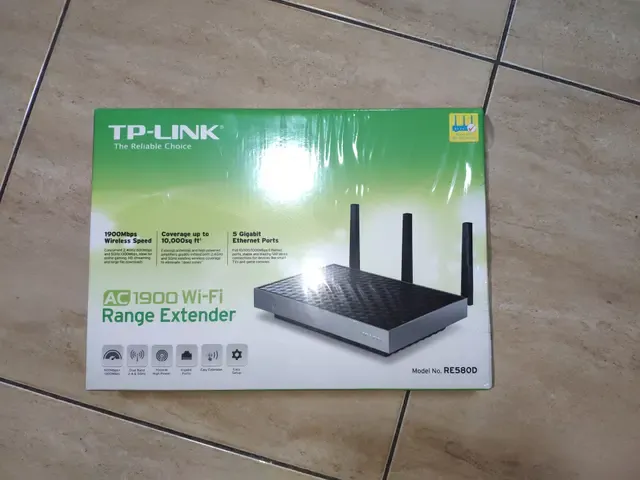 Extensor WiFi TP-Link RE580D AC1900 Doble Banda