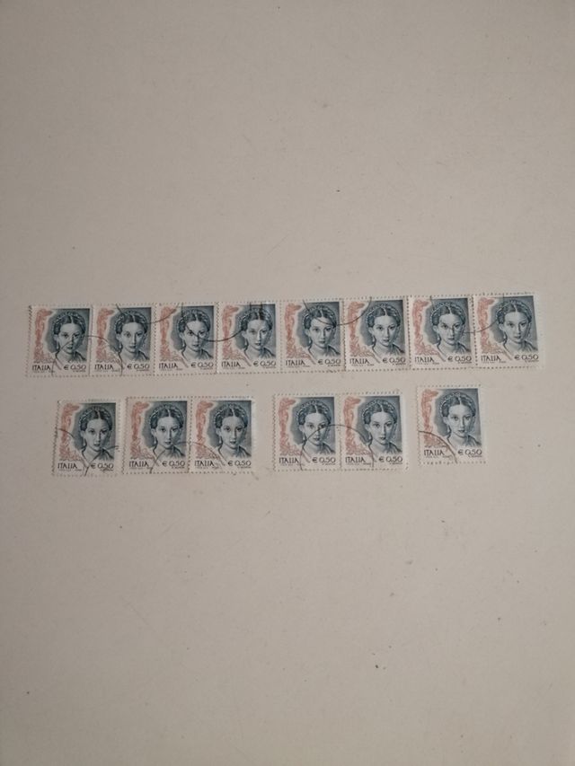 Francobolli Italia 0,50