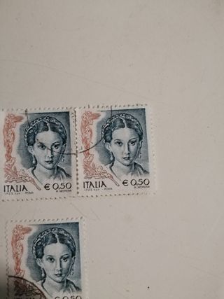 Francobolli Italia 0,50